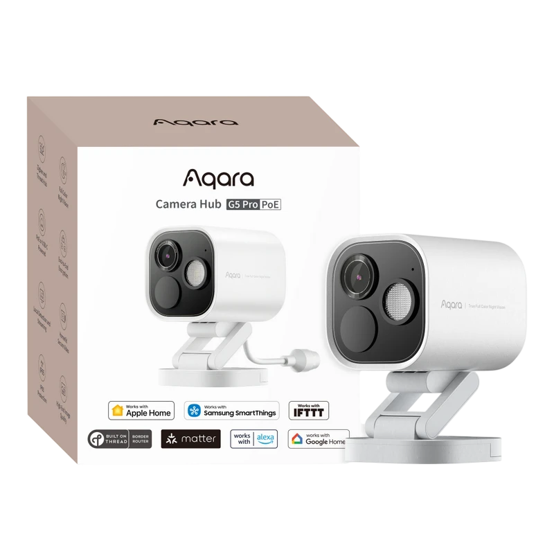 Camera de supraveghere smart aqara hub g5 pro, alb 3