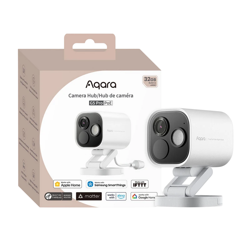 Camera de supraveghere smart aqara hub g5 pro, alb 5