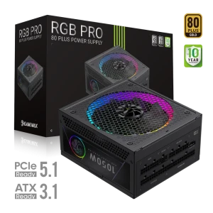 Блок питания для компьютеров gamemax rgb-1050g pro, 1050вт, atx, полностью модульный Thumbnail 4