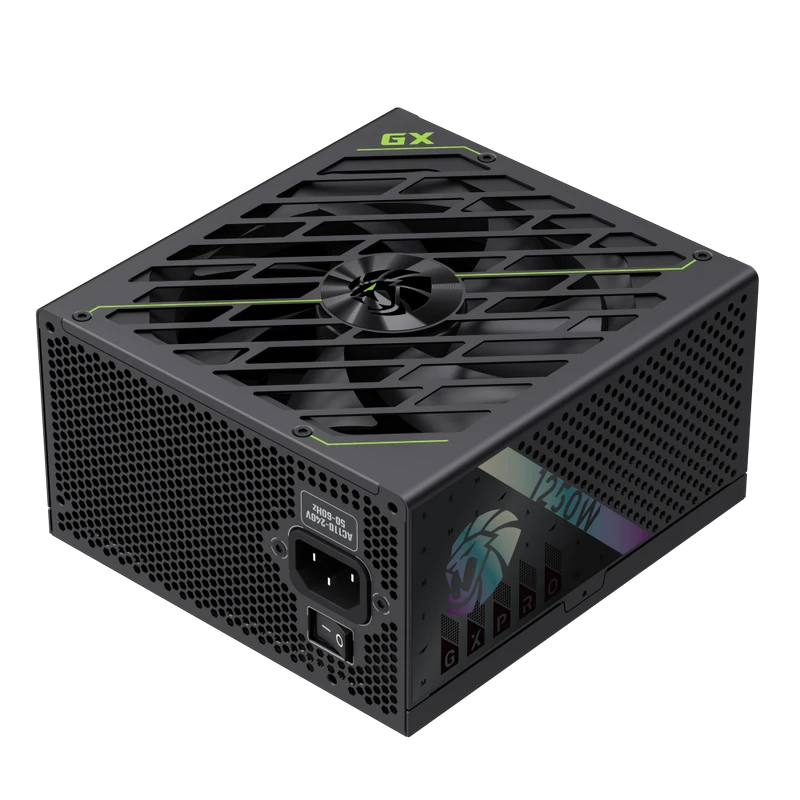 Блок питания для компьютеров gamemax gx-1250g pro, 1250вт, atx, полностью модульный 2