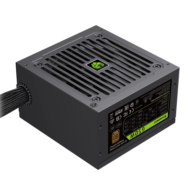 Блок питания для компьютеров gamemax ge-650, 650вт, atx, немодульный 4