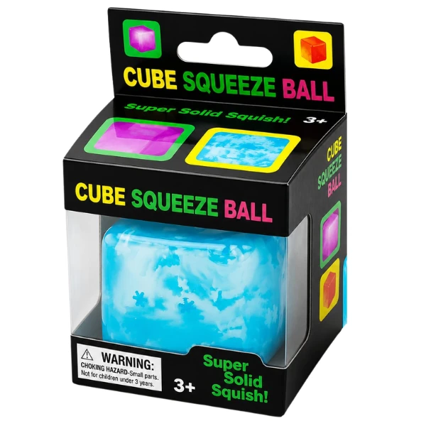 Cub antistres "needoh: flippy ice cube" cu fulgi de nea, 5.5×5.5×5.5 cm 3