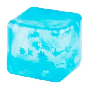 Cub antistres "needoh: flippy ice cube" cu fulgi de nea, 5.5×5.5×5.5 cm Thumbnail 2