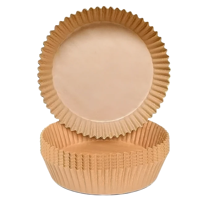 Бумага для выпечки papro round air fryer paper, бежевый 3