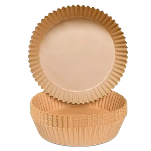 Бумага для выпечки papro round air fryer paper, бежевый