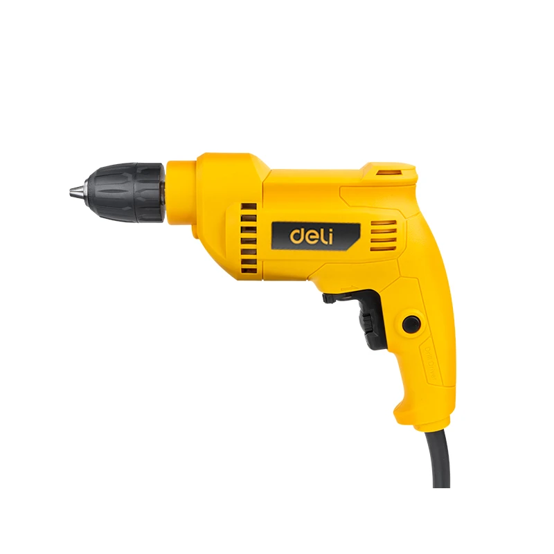 Mașină de găurit electrică deli 480 w, 10 mm 2