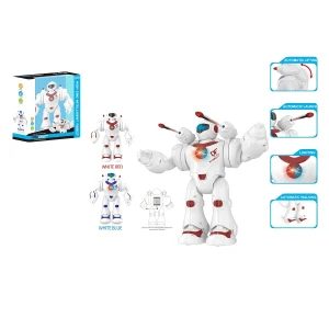 Robot inteligent, albastru și roșu Thumbnail 4