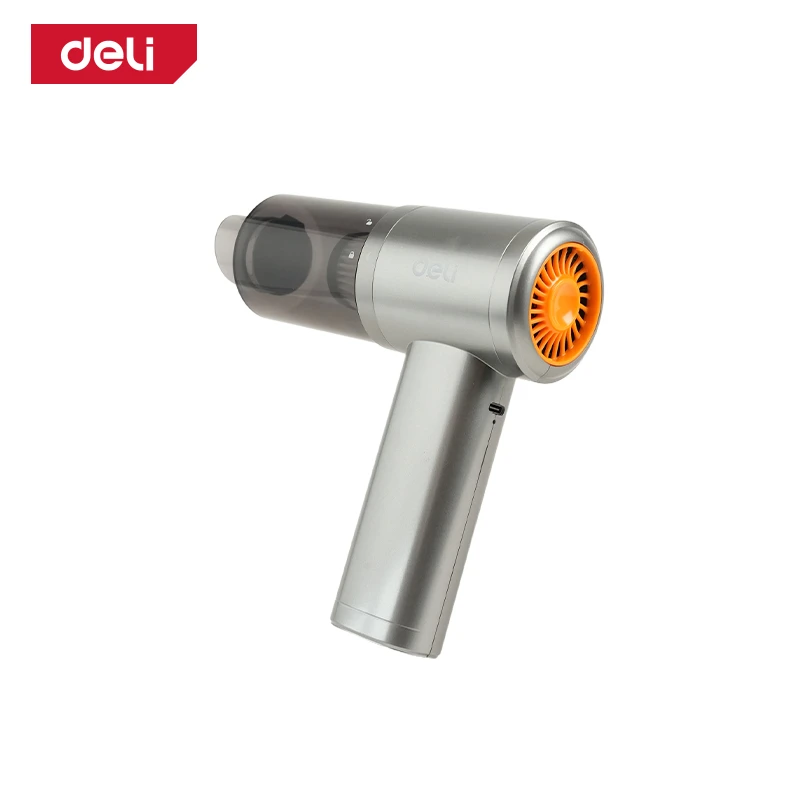 Dl881401 aspirator auto portabil cu acumulator deli (4000 mah, 12000 pa), 2