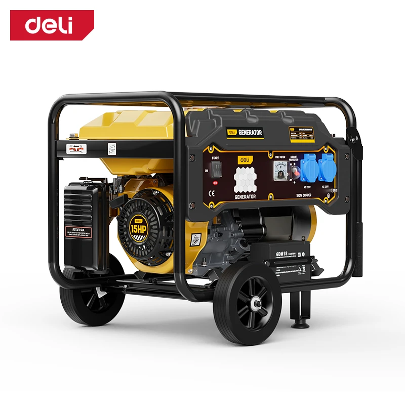 Dl-kfd65-e1 generator de benzina deli 6,5 kw 2