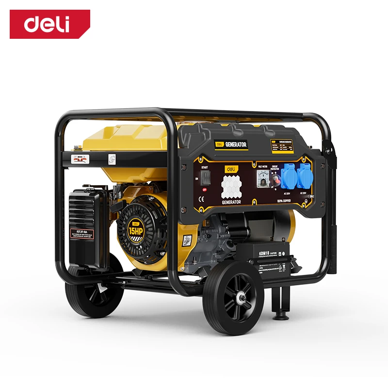 Generator pe benzină deli dl-kfd55-e1, 5,5 kw 5