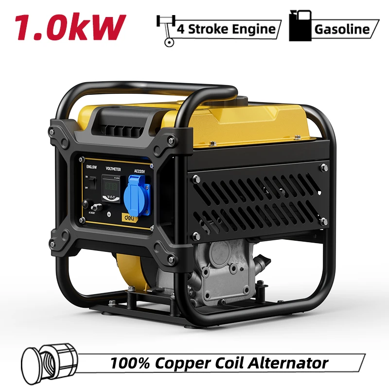 Generator pe benzină deli dl-kfd10-e1, 1,0 kw 3