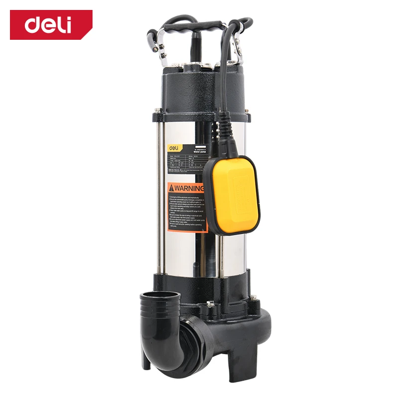 Pompă submersibilă pentru ape uzate deli 1500 w 2