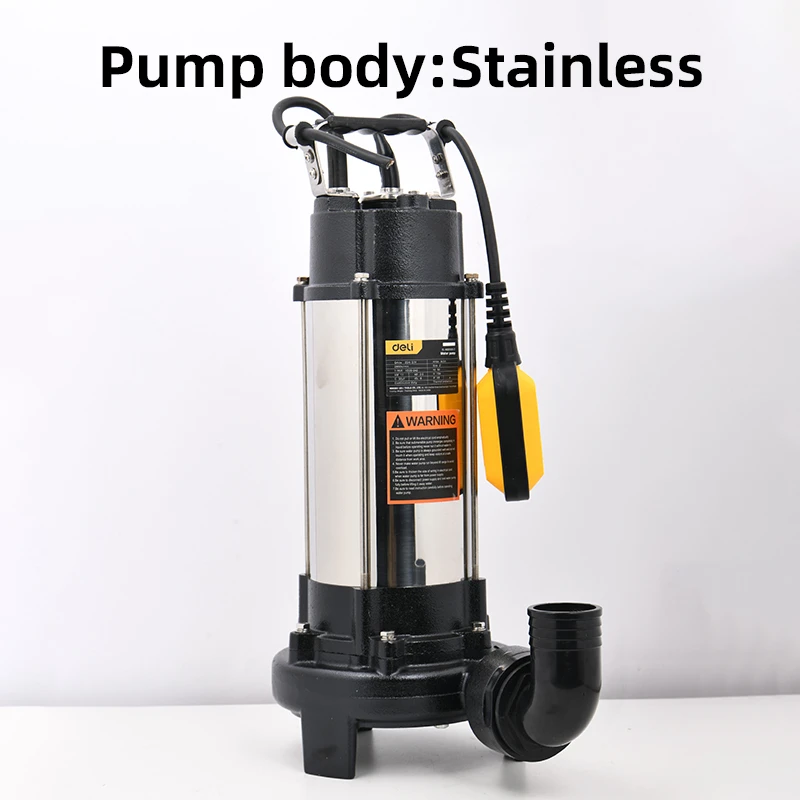 Pompă submersibilă pentru ape uzate deli 1500 w 5