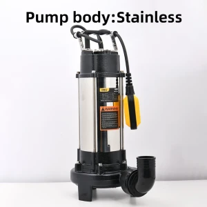 Pompă submersibilă pentru ape uzate deli 1500 w Thumbnail 5