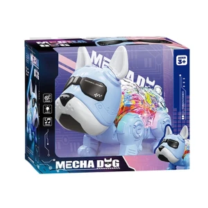 Câine-robot, albastru și roz Thumbnail 3