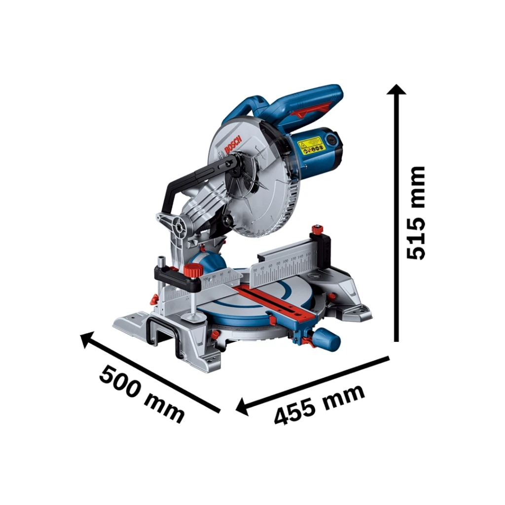 Ferăstrău circular bosch gcm 216 1300 w 220 - 240 v 4800 rot/min 2