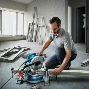 Ferăstrău circular bosch gcm 216 1300 w 220 - 240 v 4800 rot/min Thumbnail 4