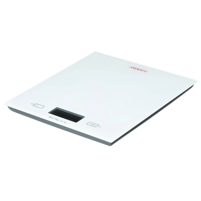 Cântar electronic de bucătărie ardesto sck-893w, alb 6