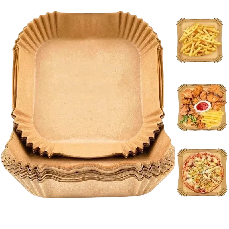 Hârtia de copt papro square air fryer paper, bej 4