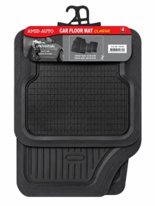 102143 car mat black 4 buc.4.9 kg (132792 universal prima)/covorase auto din cauciuc