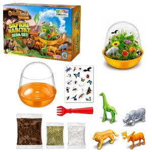 Diy set educațional "habitat de safari" nikola tesla
