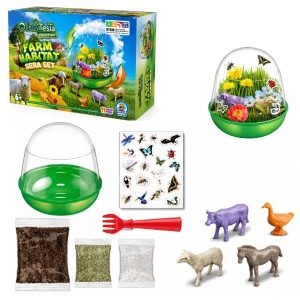 Diy set educațional "fermă într-un habitat" nikola tesla