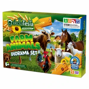 Diy dioramă cu nisip cinetic "animale de fermă" nikola tesla Thumbnail 3