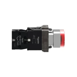 Buton cu revenire led 220 - 240 v 3 a ip65 roșu schneider-electric Thumbnail 2