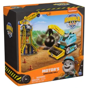 Rubble &amp; crew camion de jucărie cu bilă de demolare, seria "patrula cățelușilor" Thumbnail 3