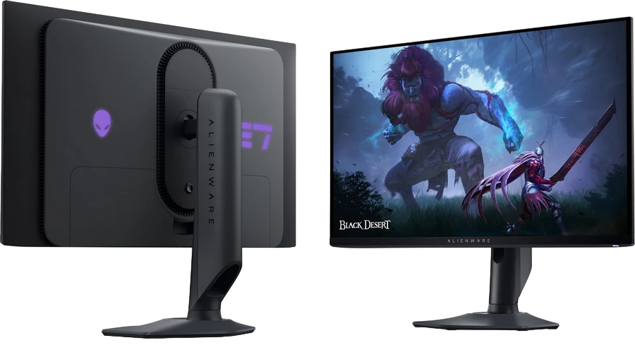 27" monitor gaming dell aw2725df, qd oled 2560x1440 wqhd, negru 8