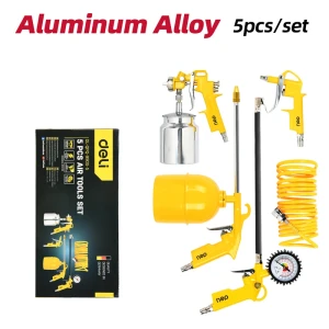 Set de 5 scule pneumatice deli – 5 buc./set Thumbnail 4
