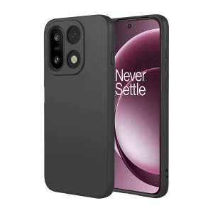 Woo case liquid silicone oneplus 15, black