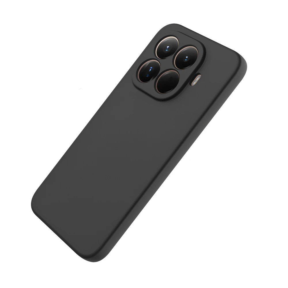 Woo case liquid silicone для xiaomi 17t pro 5g, черный 3