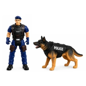 1:32 set vehicule de poliție cu fricțiune (lumini / sunete) Thumbnail 7