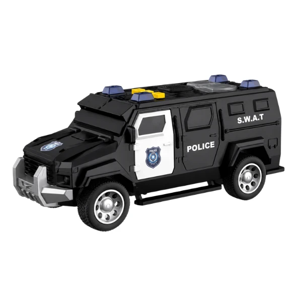 1:32 set vehicule de salvare cu fricțiune (lumini / sunete) 5