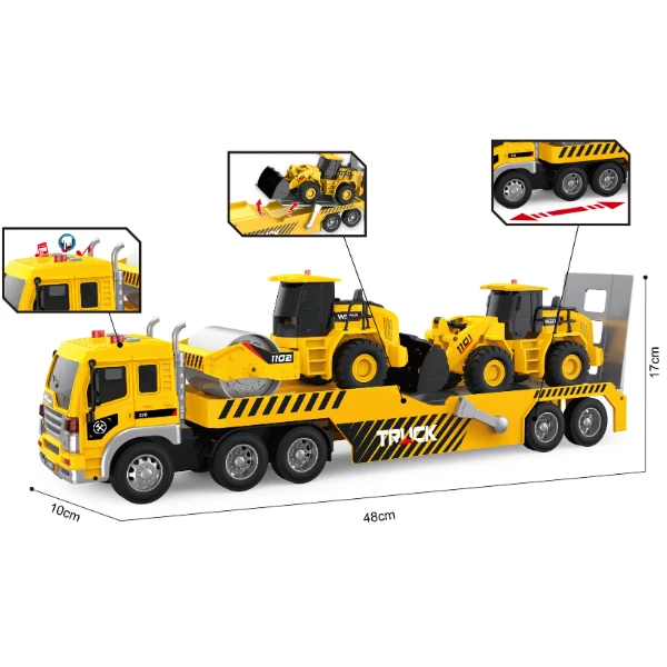 1:16 set utilaje de construcții cu fricțiune (lumini /sunete) 4