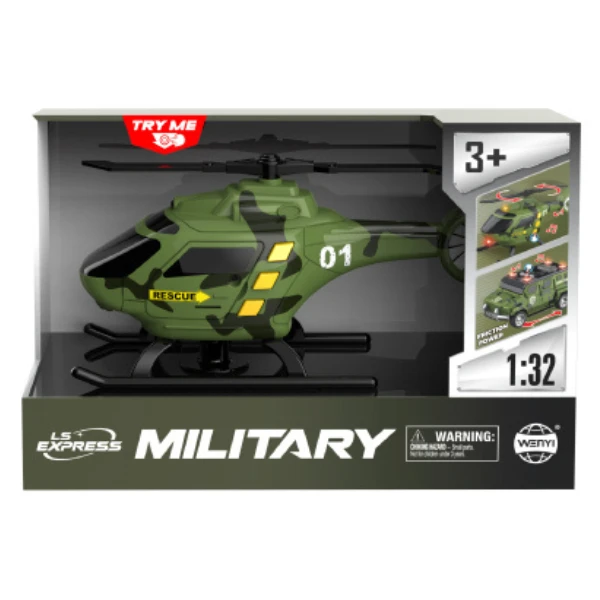 1:32 elicopter militar de salvare (lumini /sunete) 3