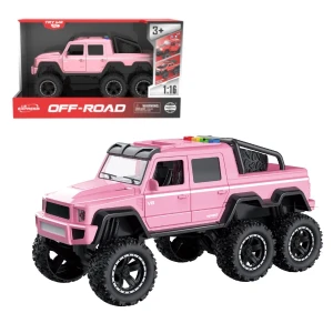 1:16 suv cu 6 roti și inertie (lumini /sunete)