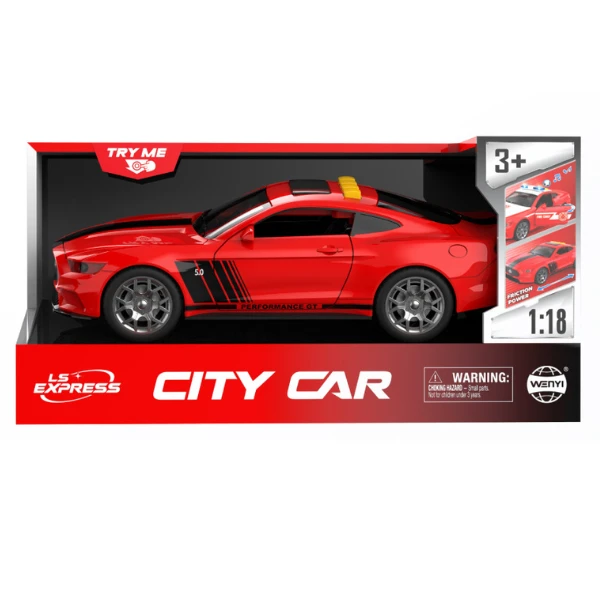 1:18 mașină sport cu inerție (lumină / sunet) 3