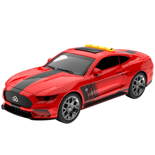1:18 mașină sport cu inerție (lumină / sunet) 2