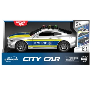 1:18 mașină de poliție "germană", cu inerție (lumină / sunet) Thumbnail 3
