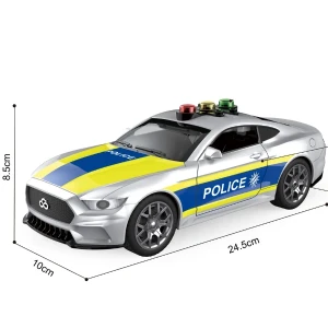 1:18 mașină de poliție "germană", cu inerție (lumină / sunet) Thumbnail 4