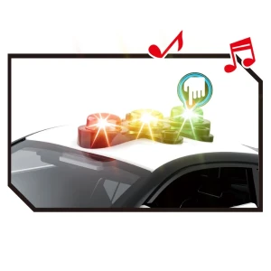 1:18 mașină de poliție "americană", cu inerție (lumină / sunet) Thumbnail 7