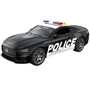 1:18 mașină de poliție cu inerție (lumină / sunet) Thumbnail 2