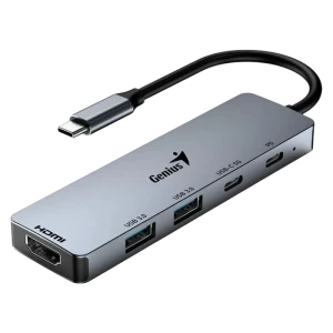 Adaptor hub genius uh-500, gri Thumbnail 5