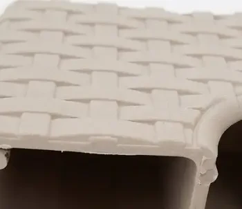 Стол urano из полипропилена современный дизайн и прочность 120x70 cm, капучино(spt-r040) 3