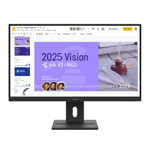 27" монитор lenovo e27q-40, ips 2560x1440 wqhd, raven black