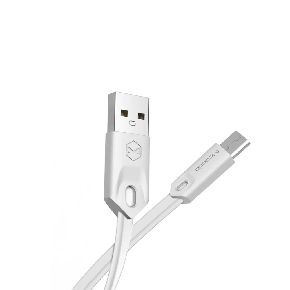 Кабель mcdodo gorgeous series usb-a на micro 1м, белый 3