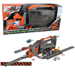 1:64 Set de joacă: &quot;Parcare cu Remorcă&quot;