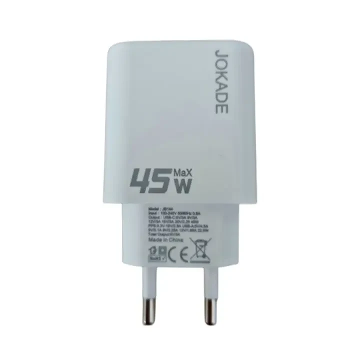 Зарядное устройство pd45w+22.5w type c-c jb145 5